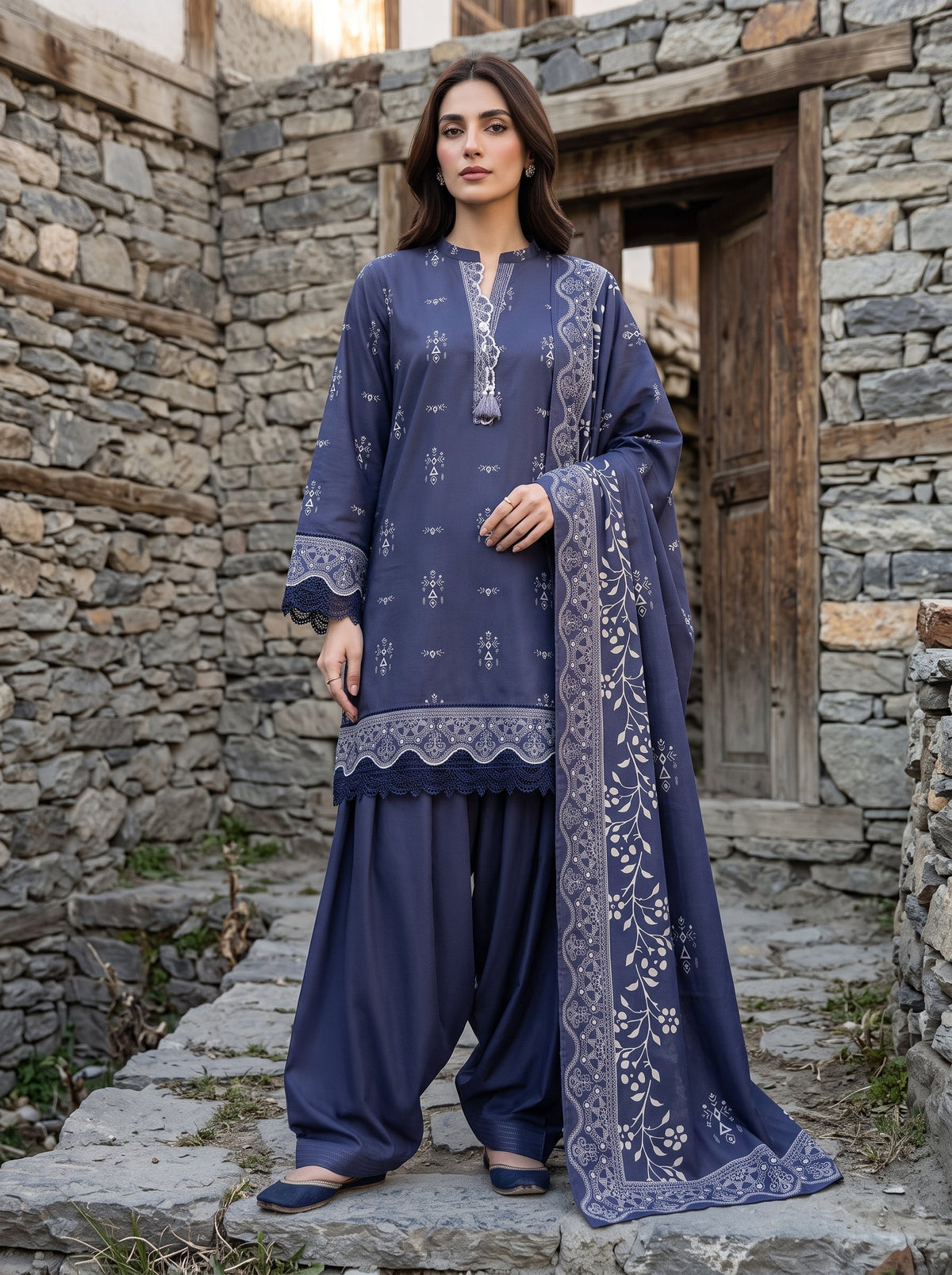 Lakhany Pashmina-LG-RK-0196-C