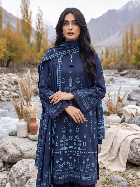 Lakhany Printed Pashmina- LG-RL-0519-C