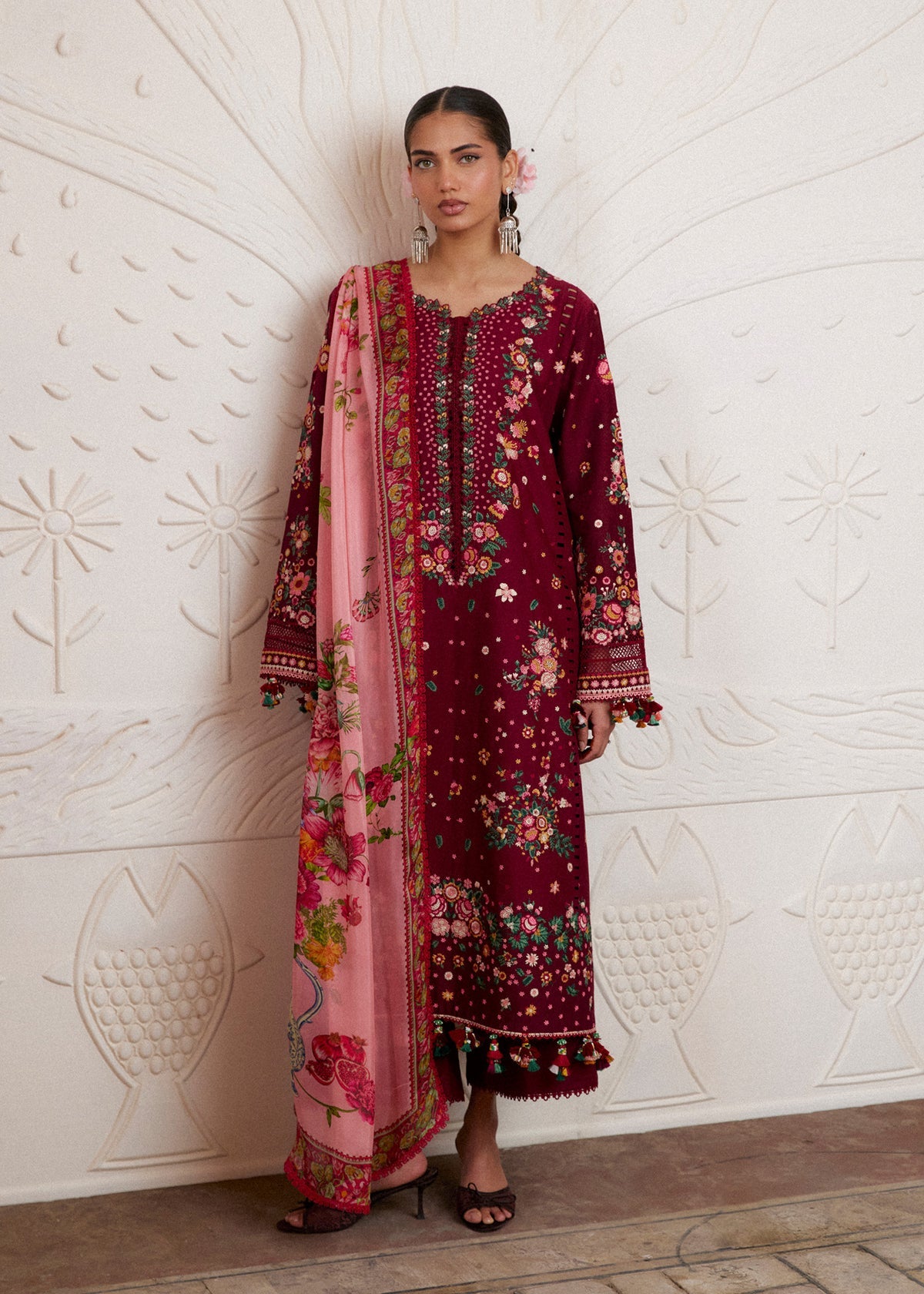 Hussain Rehar Zan SS Lawn-Kestane
