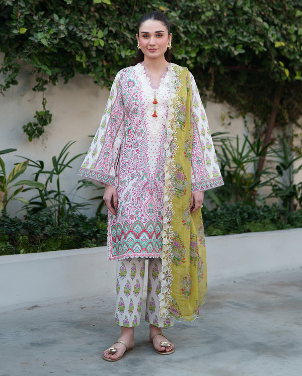 Roheenaz Whispered Florals-Lily Drift