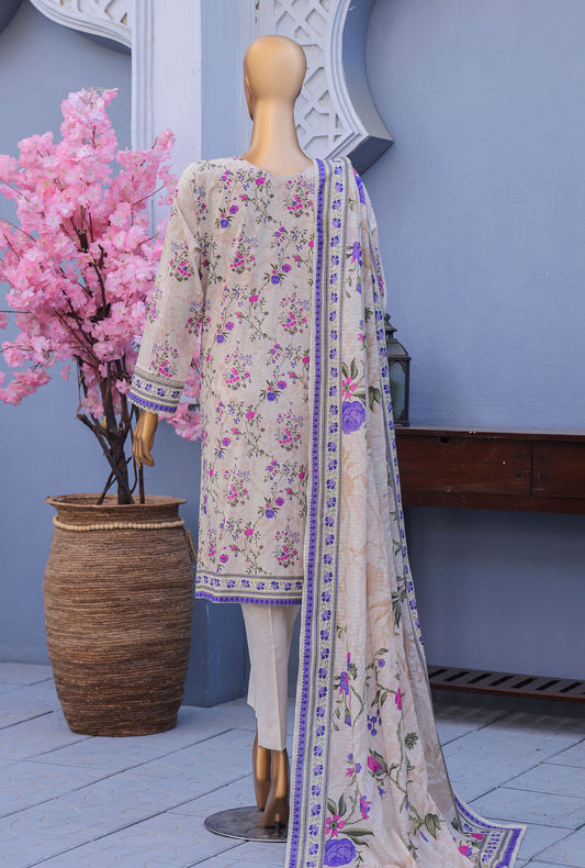 HZ Mehak Emb Cross Slub-MCE-3043