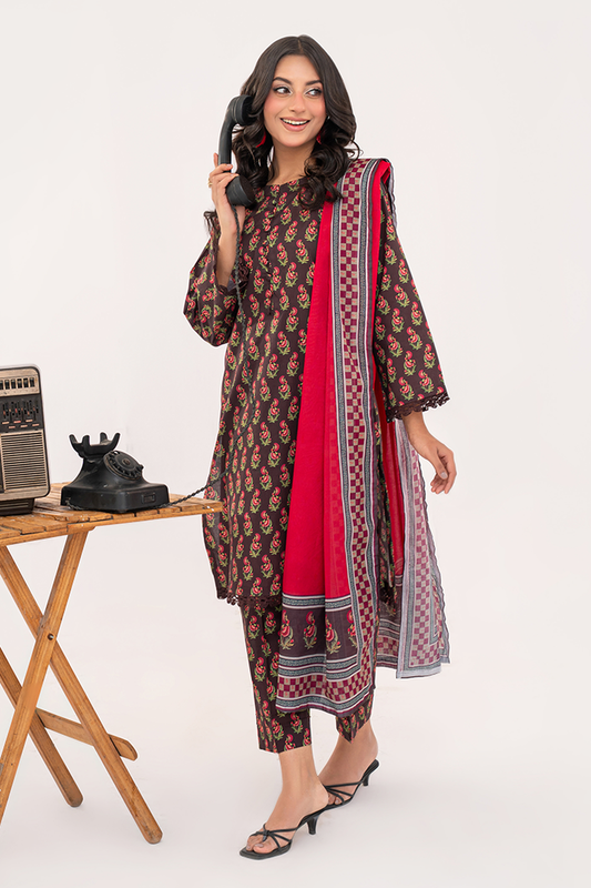 Floraè Ready To Wear Lawn-Olive