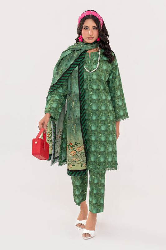 Floraè Ready To Wear Lawn-Moss