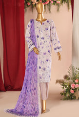 Nayab Printkari Emb Lawn-NPE-05