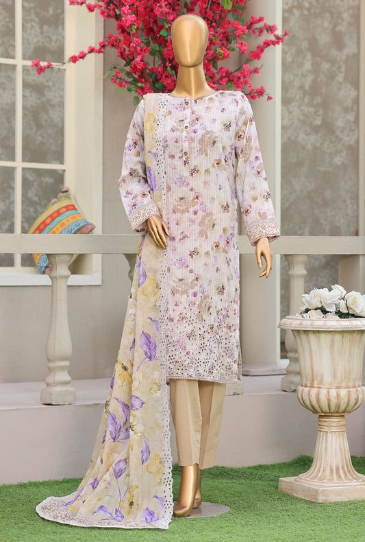 Nayab Printkari Emb Lawn-NPE-10