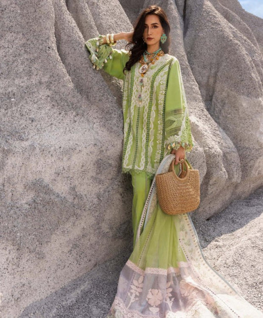 Saira Shakira Luxury Lawn-NADINE-B