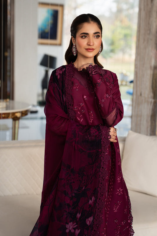 Rang Rasiya Carnation Eid Lawn-D15