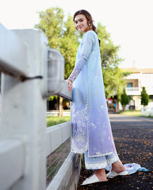 Mushq Solace Ombre Chikankari-D03