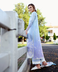 Mushq Solace Ombre Chikankari-D03