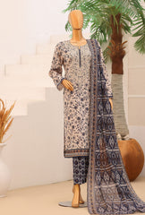HZ Daily Wear Emb Cotton Lawn-D05