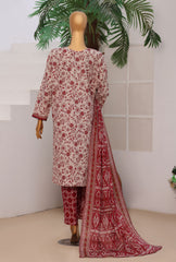 HZ Daily Wear Emb Cotton Lawn-D06