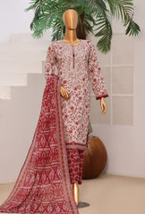 HZ Daily Wear Emb Cotton Lawn-D06