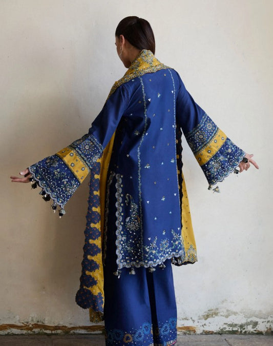 Hussain Rehar Luxury Lawn-Riviera