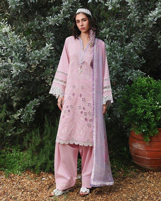 Mushq Hemline Secret Garden Lawn-D10