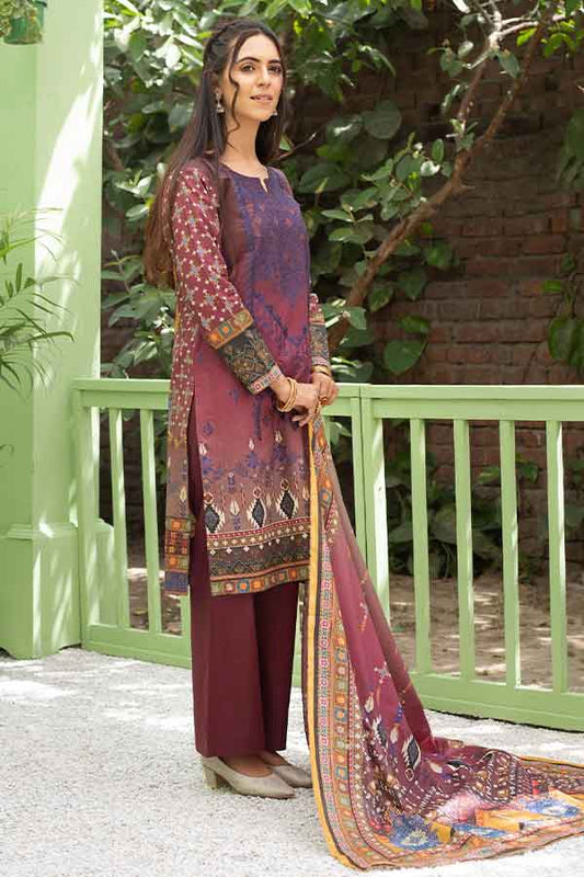 Shajar Emb Lawn-D5142