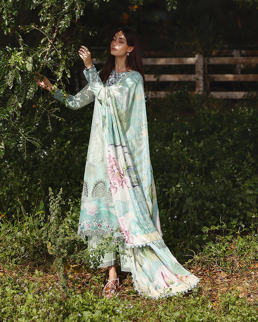 Mushq Solace Ombre Chikankari-D08