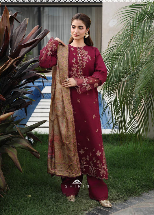 Rang Rasiya Florence Lawn-Shirin