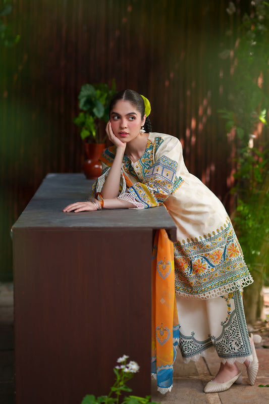 Saira Rizwan Laanem Lawn-AZURA-A