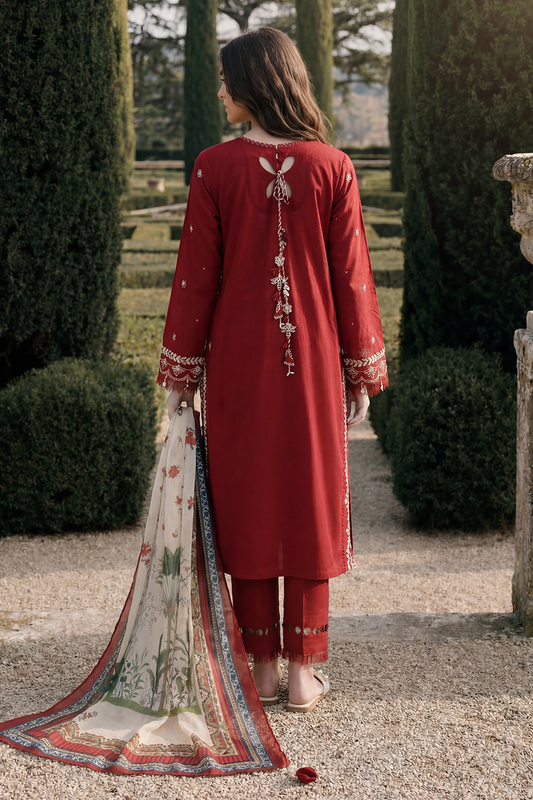 Zellbury Chikankari Unstitched-D4062