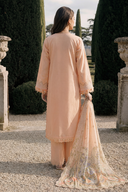 Zellbury Chikankari Unstitched-D4072