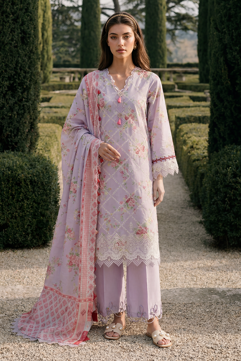 Zellbury Chikankari Unstitched-D4097