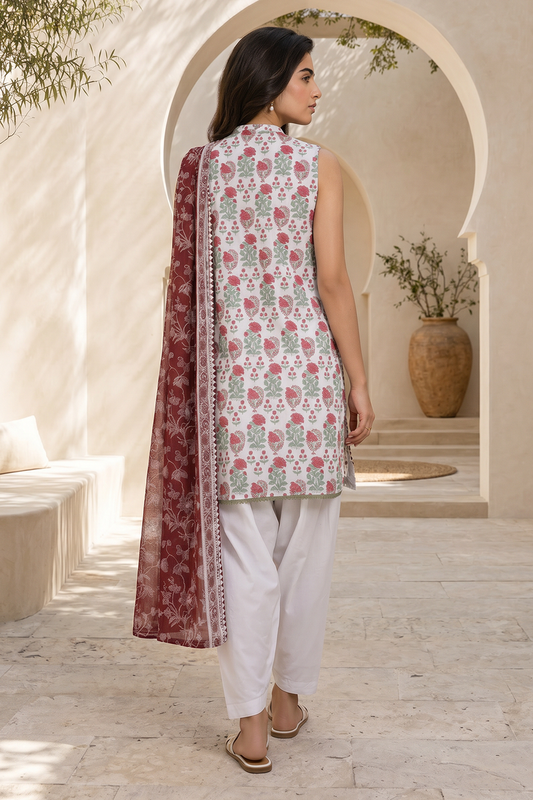 Zellbury Unstitched Lawn-D0885