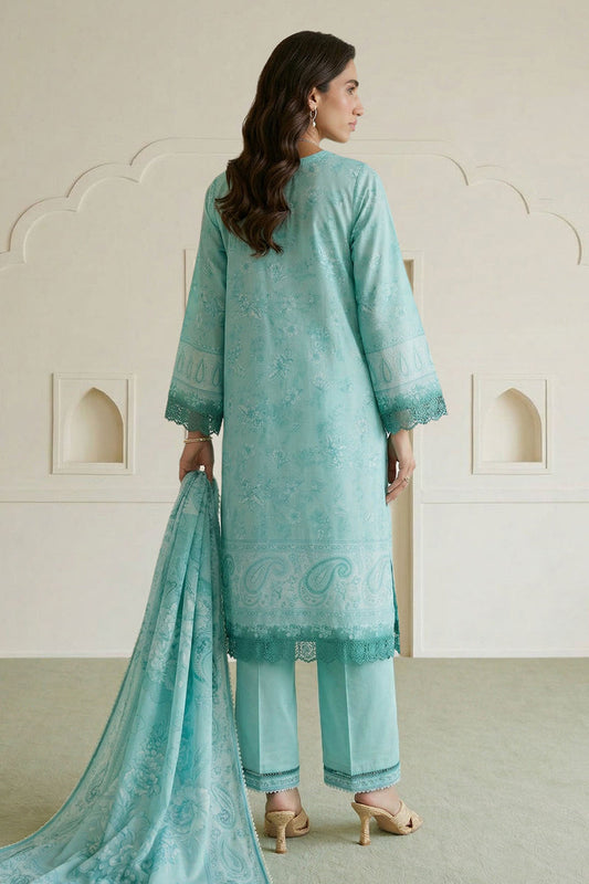 Zellbury Unstitched Lawn-D0954