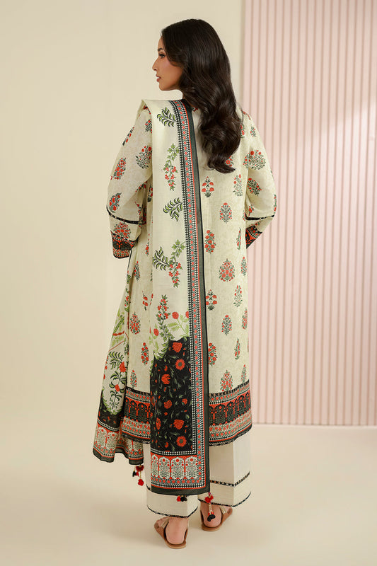 Zellbury Unstitched Lawn-D1011