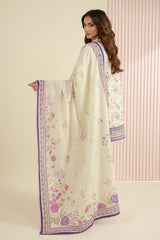 Zellbury Unstitched Lawn-D1015
