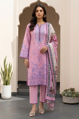 Zellbury Unstitched Lawn-D1023