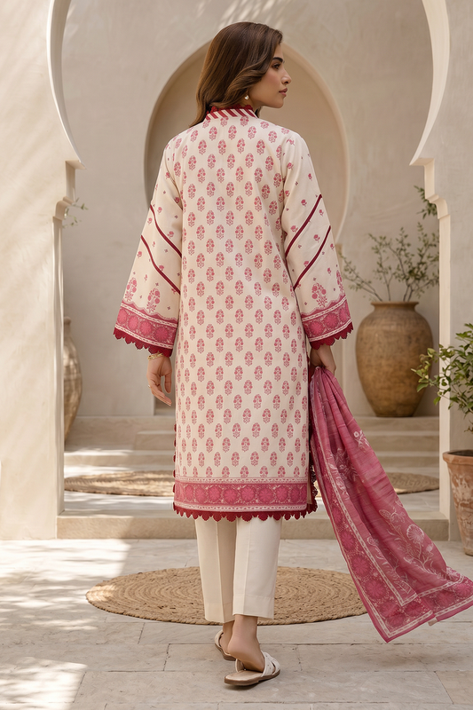 Zellbury Unstitched Lawn-D8049