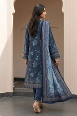 Zellbury Unstitched Lawn-D8107