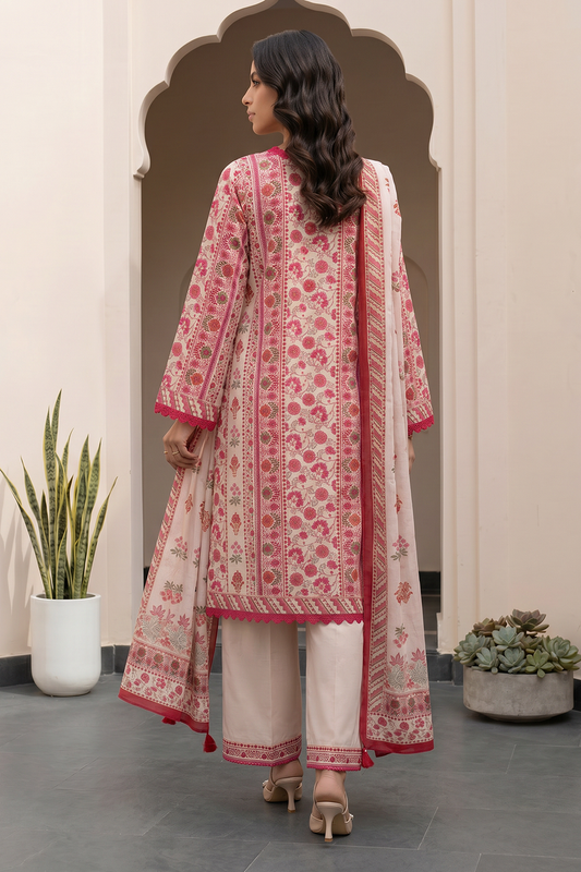Zellbury Unstitched Lawn-D8109