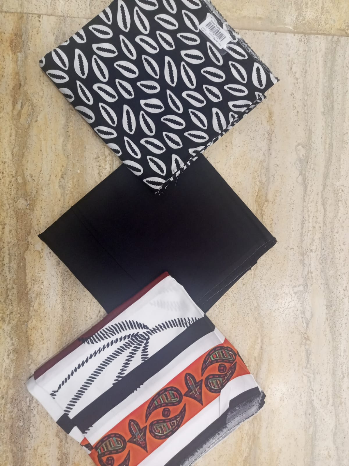 Regalia Printed Linen-D12