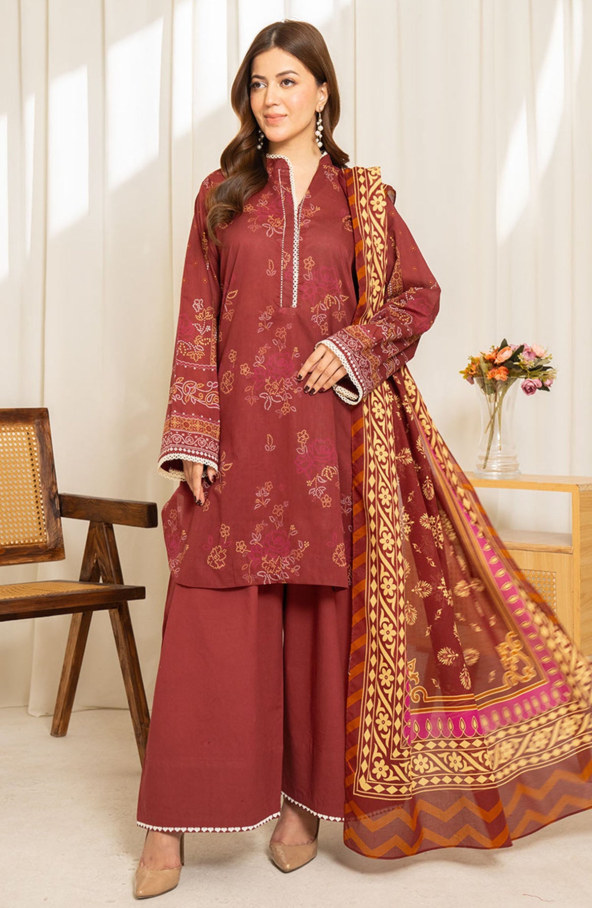 Sule by Coco Printed Lawn-D-10