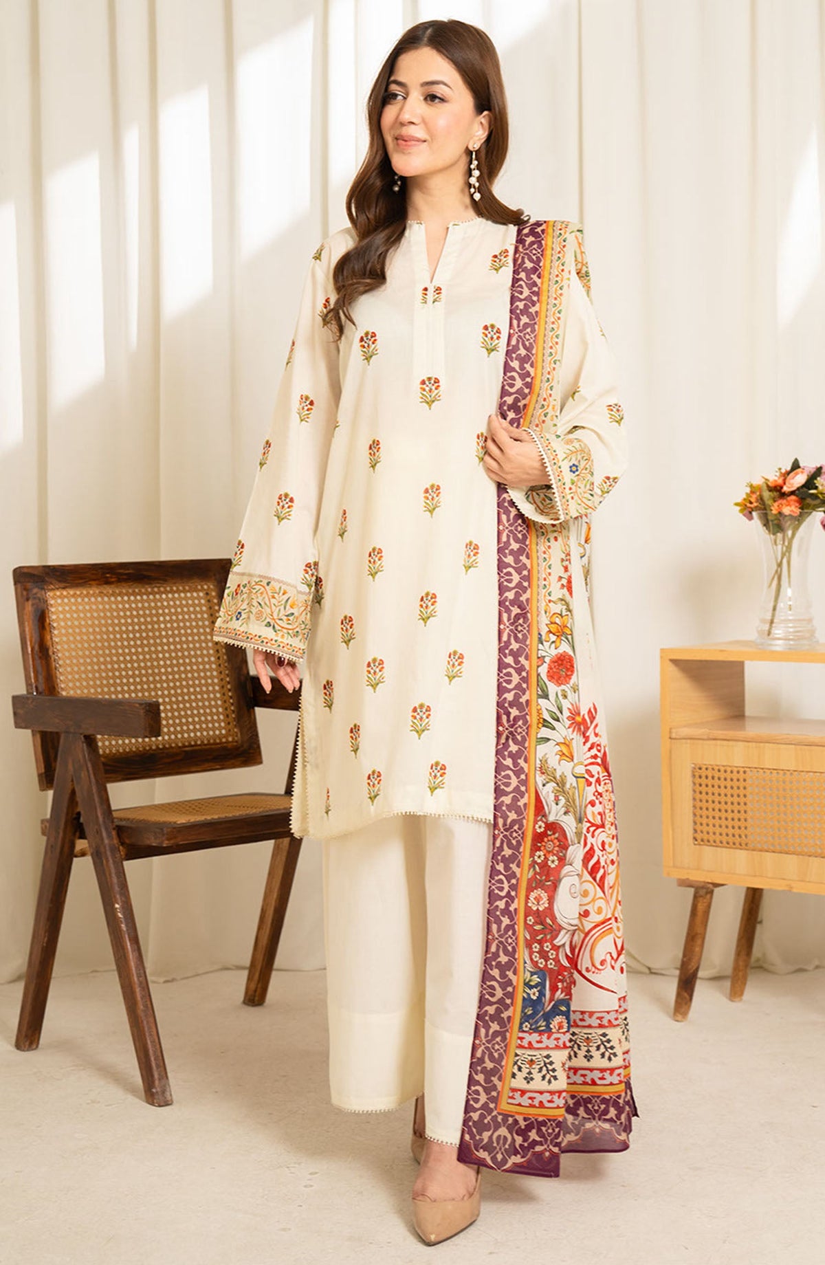 Sule by Coco Printed Lawn-D-09