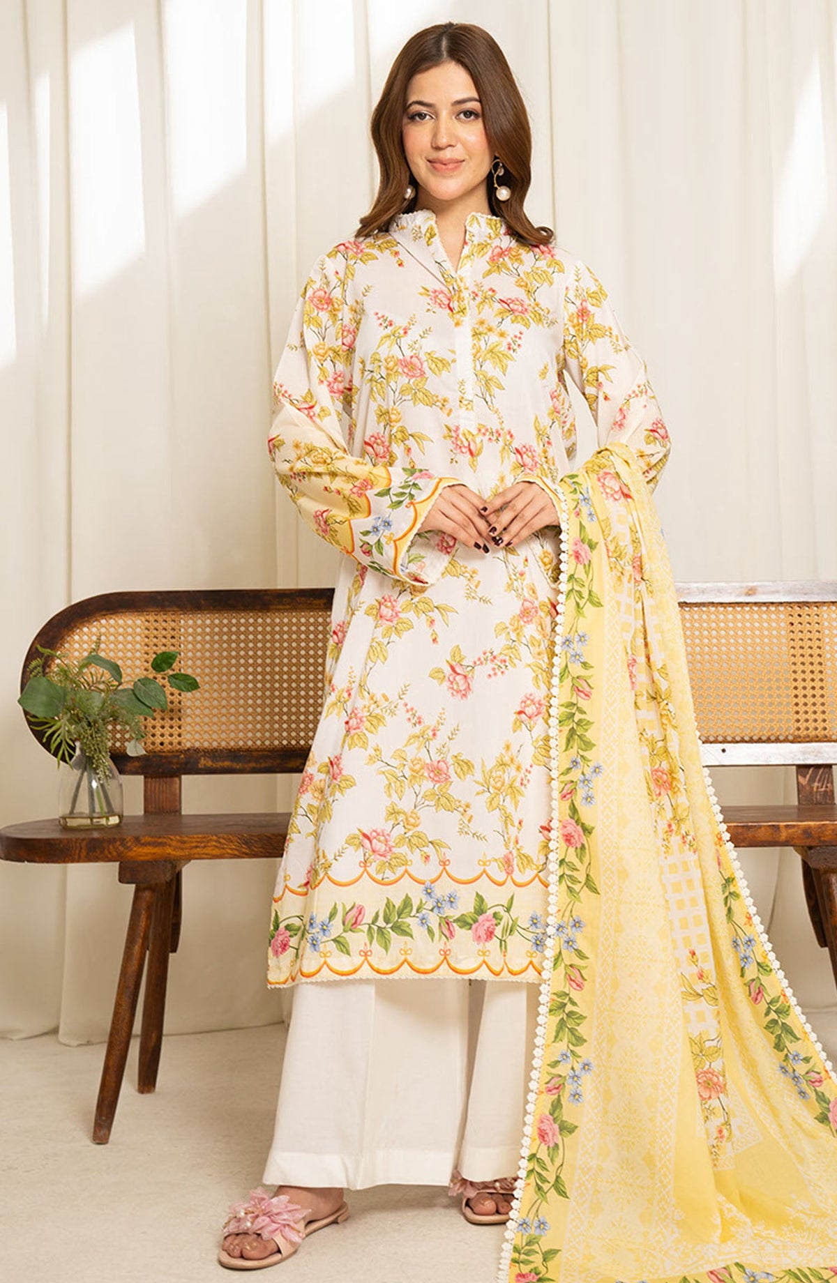 Sule by Coco Printed Lawn-D-02