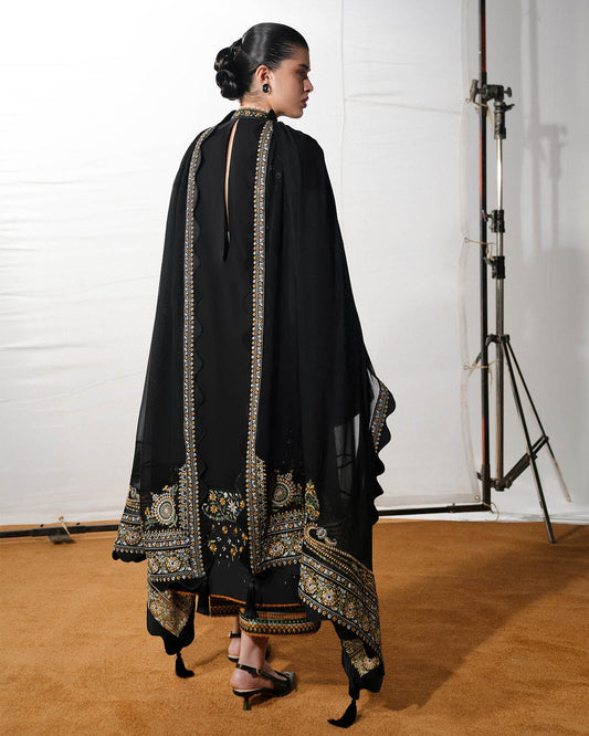 Hussain Rehar Jugnu S/S Lawn-Rani