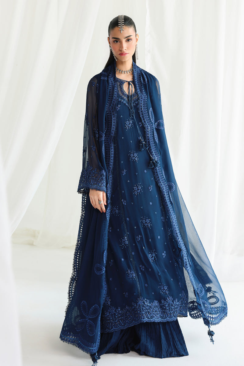 Qalamkar Chiffon-QCC-02 Shireen
