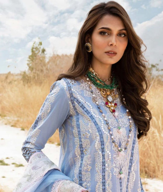 Saira Shakira Luxury Lawn-NADINE-A