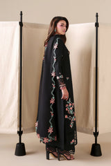 Azure Luxury Lawn BLACK PEONY