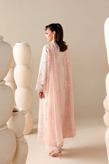 Azure Luxury Lawn PEACHY MEADOW