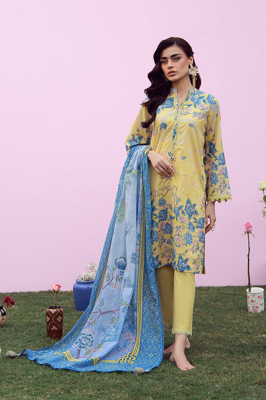 Sahar Mirha Printed Lawn D03