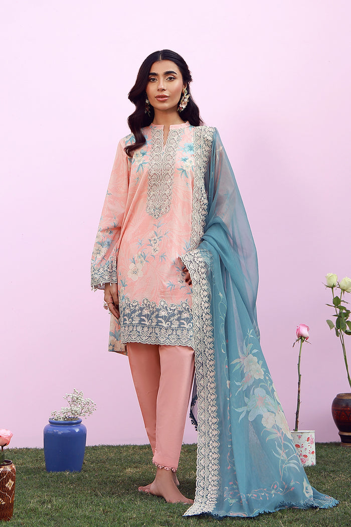 Sahar Mirha Emb Lawn D39