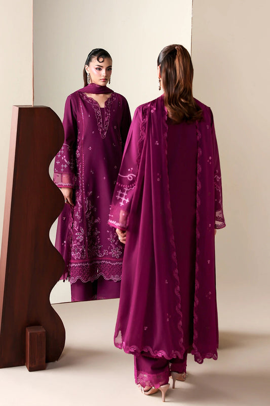 Azure Luxury Lawn GROVY GARNET