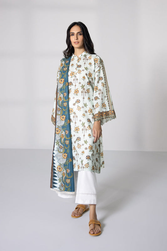 Sapphire Daily Printed Lawn
