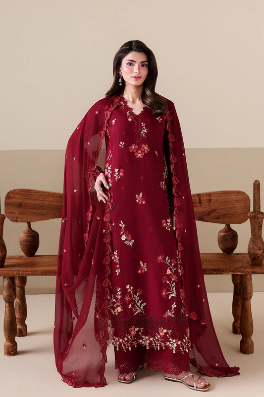 Azure Luxury Lawn RUBY ROSE