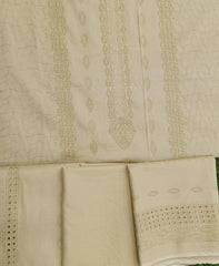 Zam Zam Emb Chikankari Lawn D03