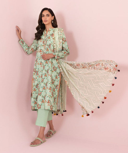 Sapphire Daily Printed Lawn