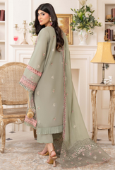 Nyra Emb lawn By Humdum D05